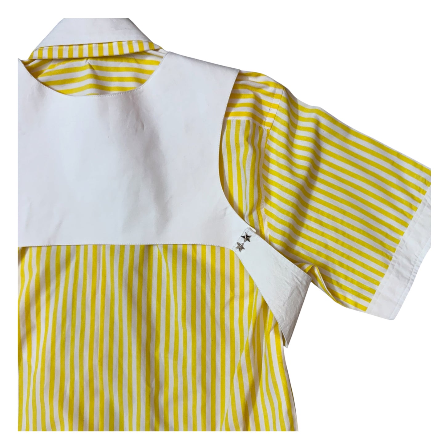 Yellow Cotton vest 100% Cotton Shirt
