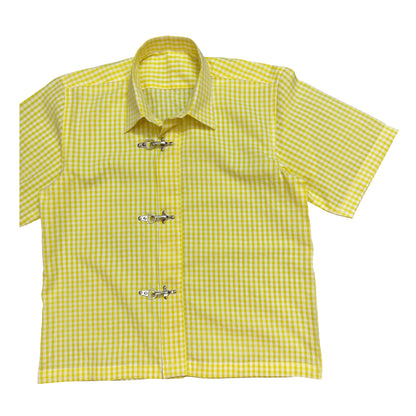 Fireman Clasp Yellow 100% Cotton Shirt