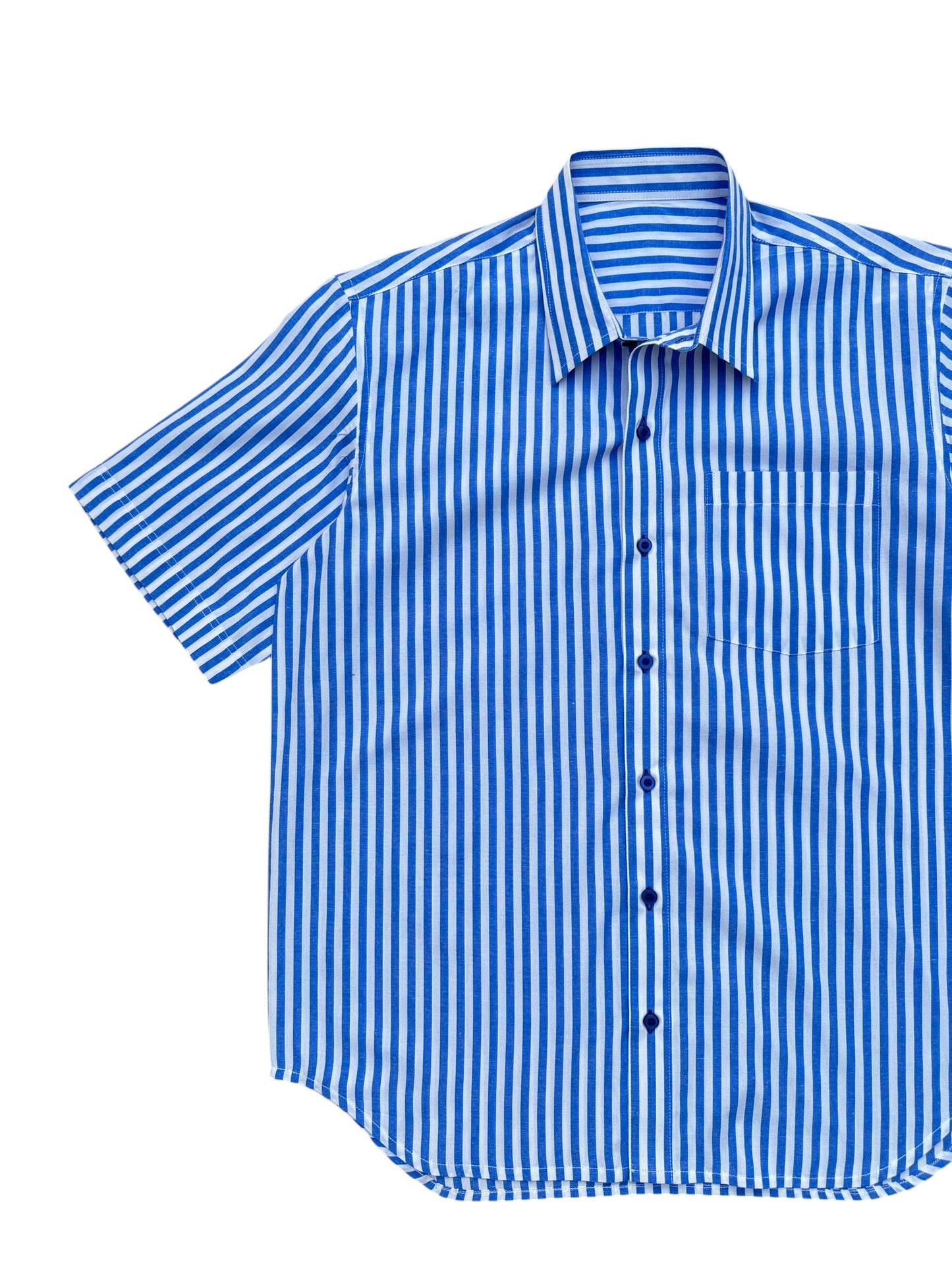 Blue Strips 100% Cotton shirt