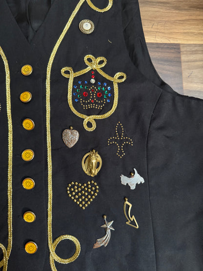 Kathryn Denne Embroidered vest