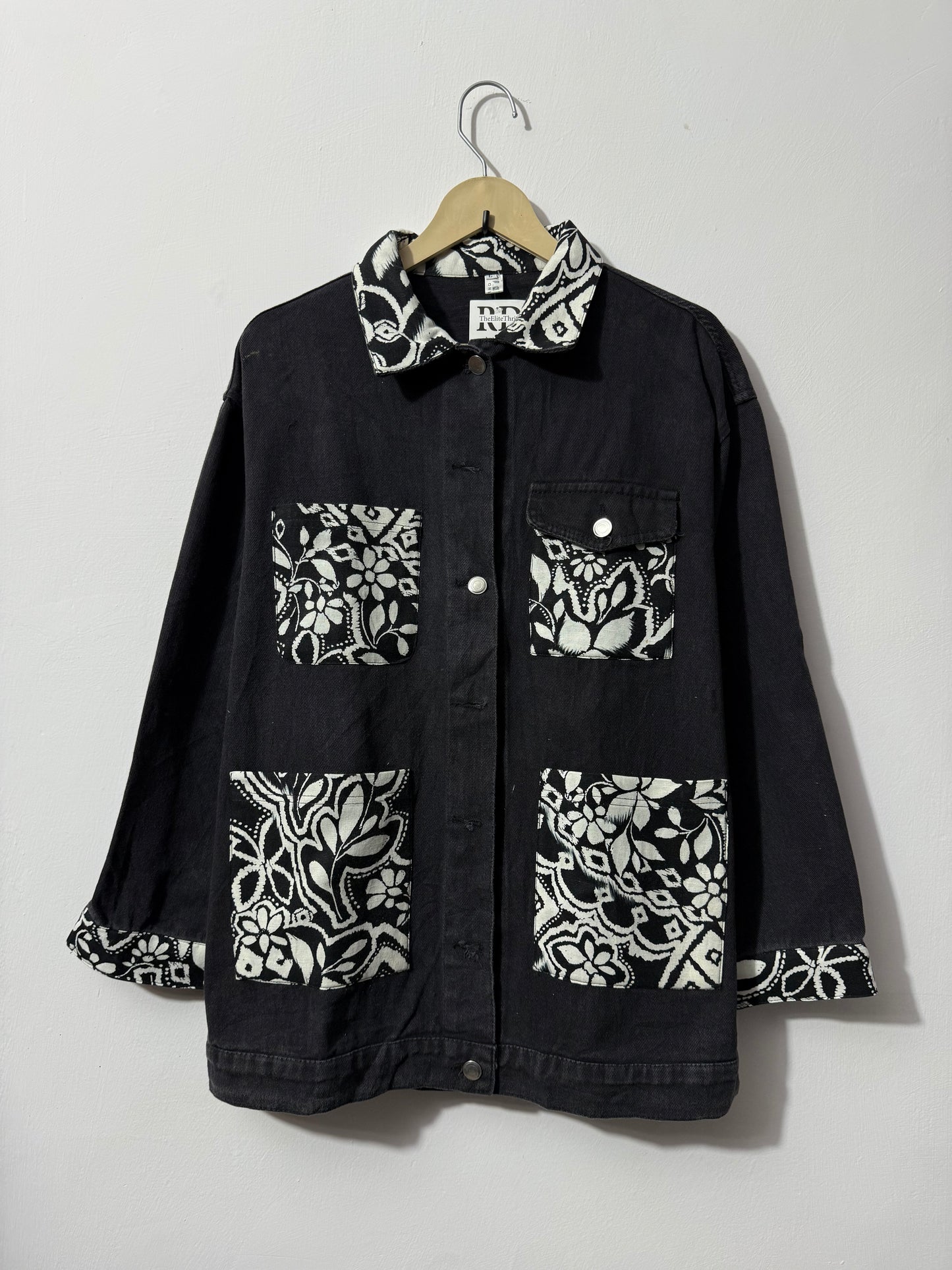 Customised patch  Denim Jacket