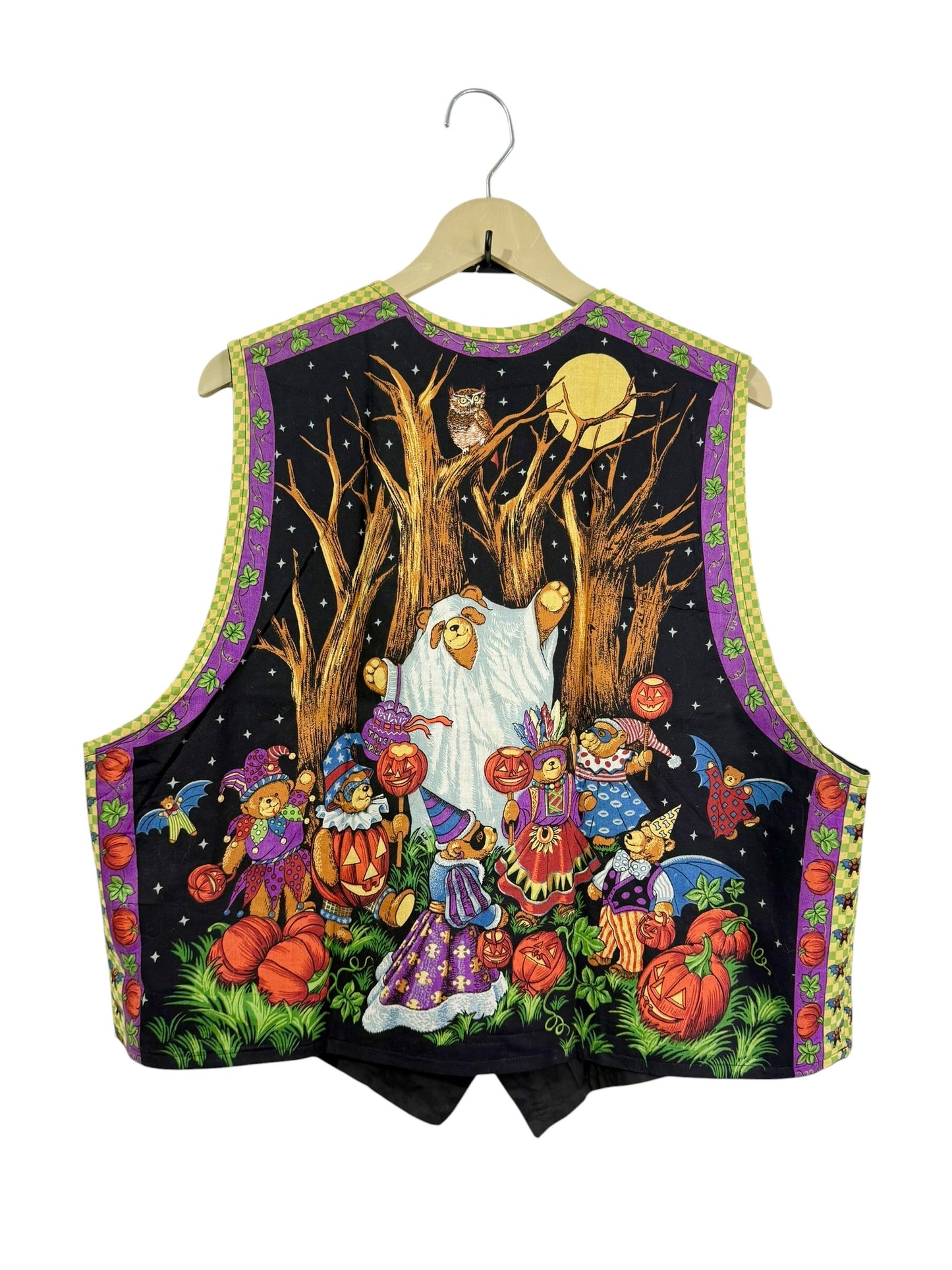 HALLOWINE PRINT Vintage Vest