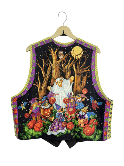 HALLOWINE PRINT Vintage Vest