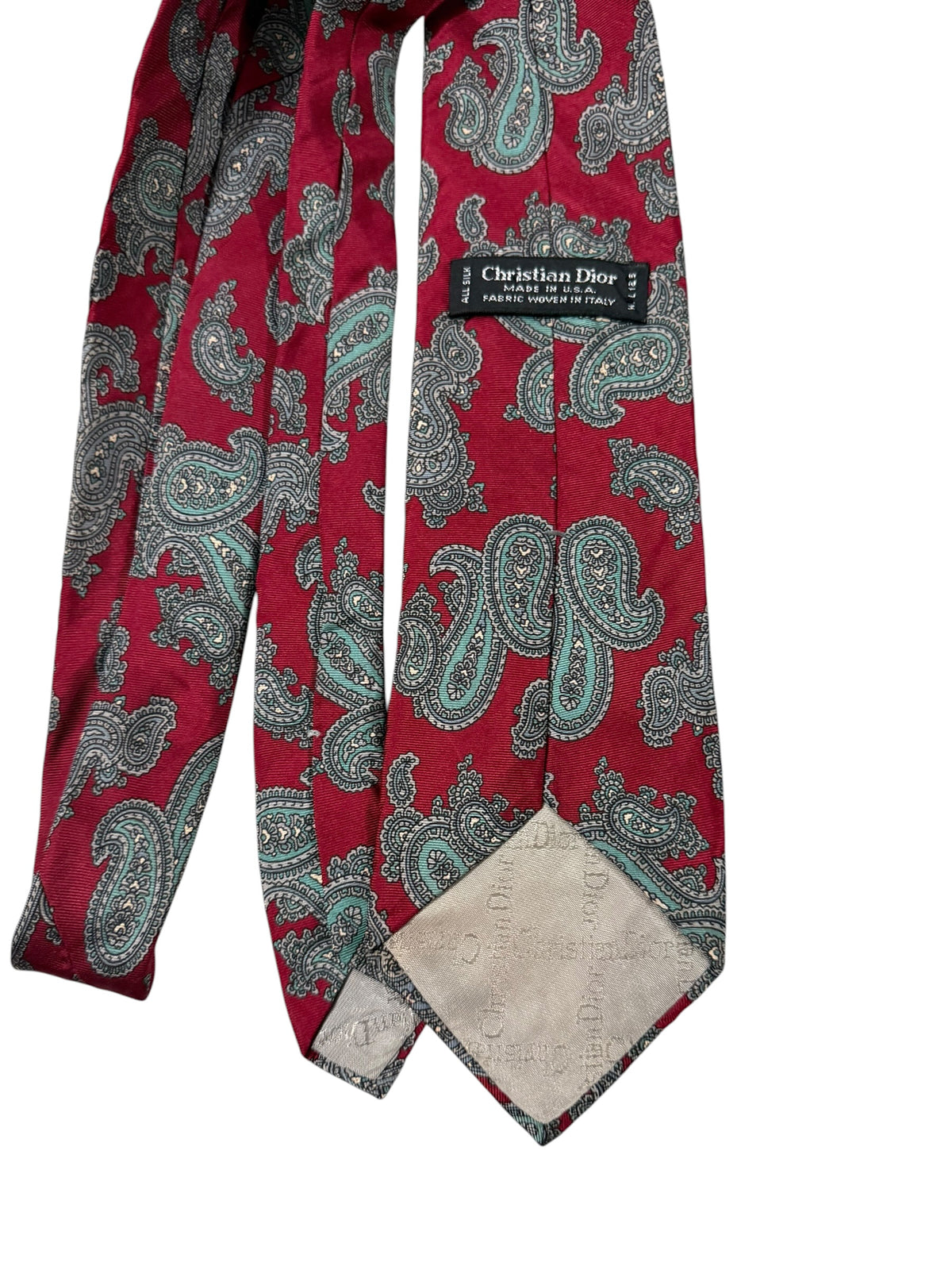 Christian Dior Vintage Silk Tie