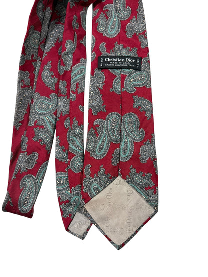 Christian Dior Vintage Silk Tie