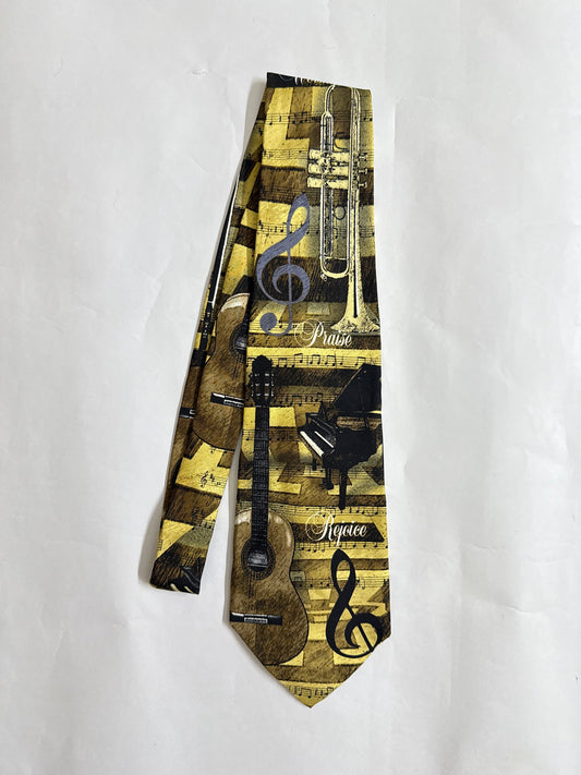 Eagles Wing Vintage Silk Tie