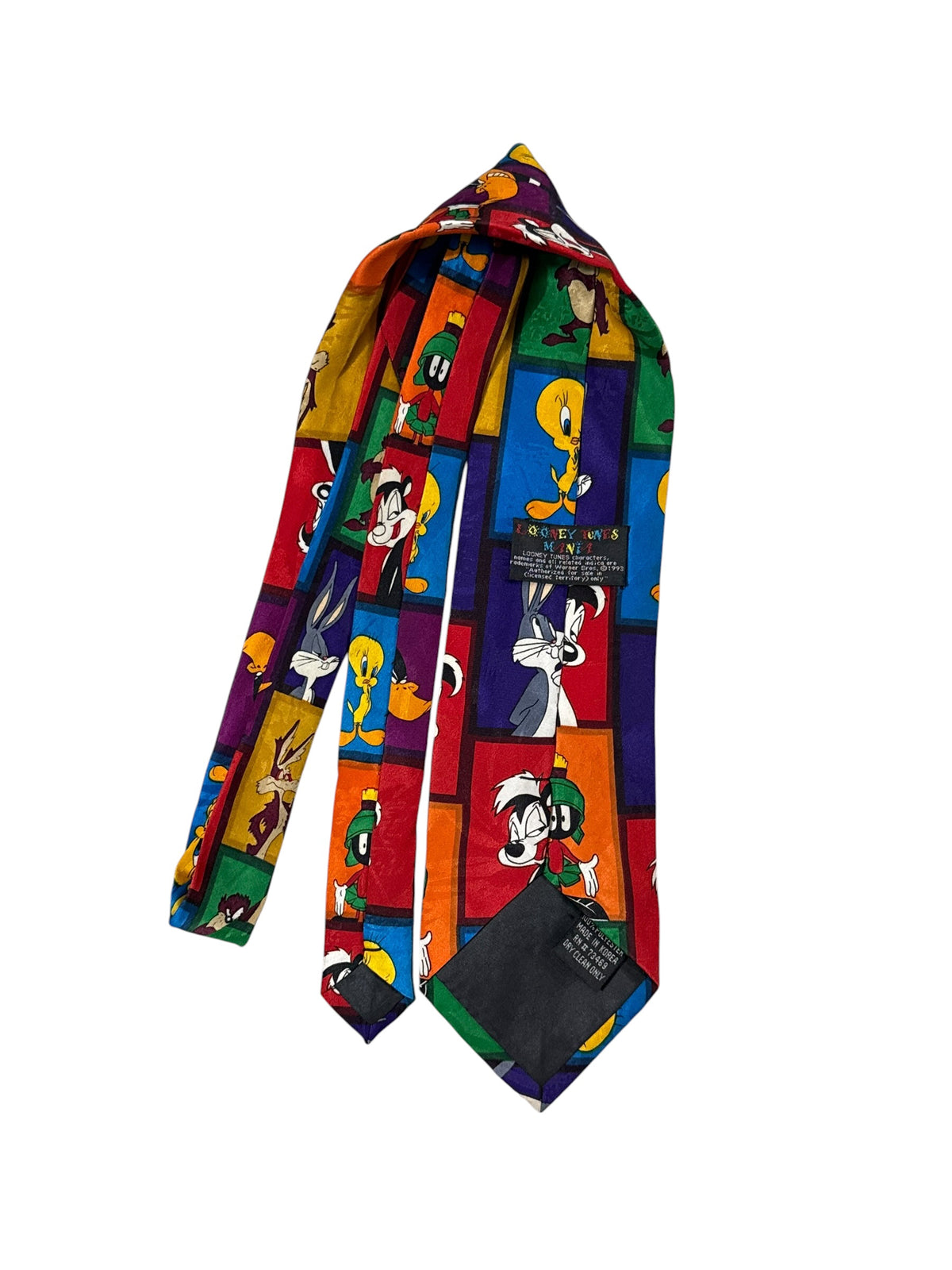 Looney Tunes Mania Vintage Silk Tie