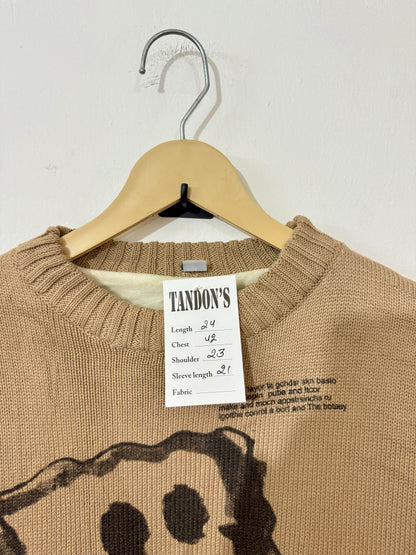 Please Smile  Woolen Sweater