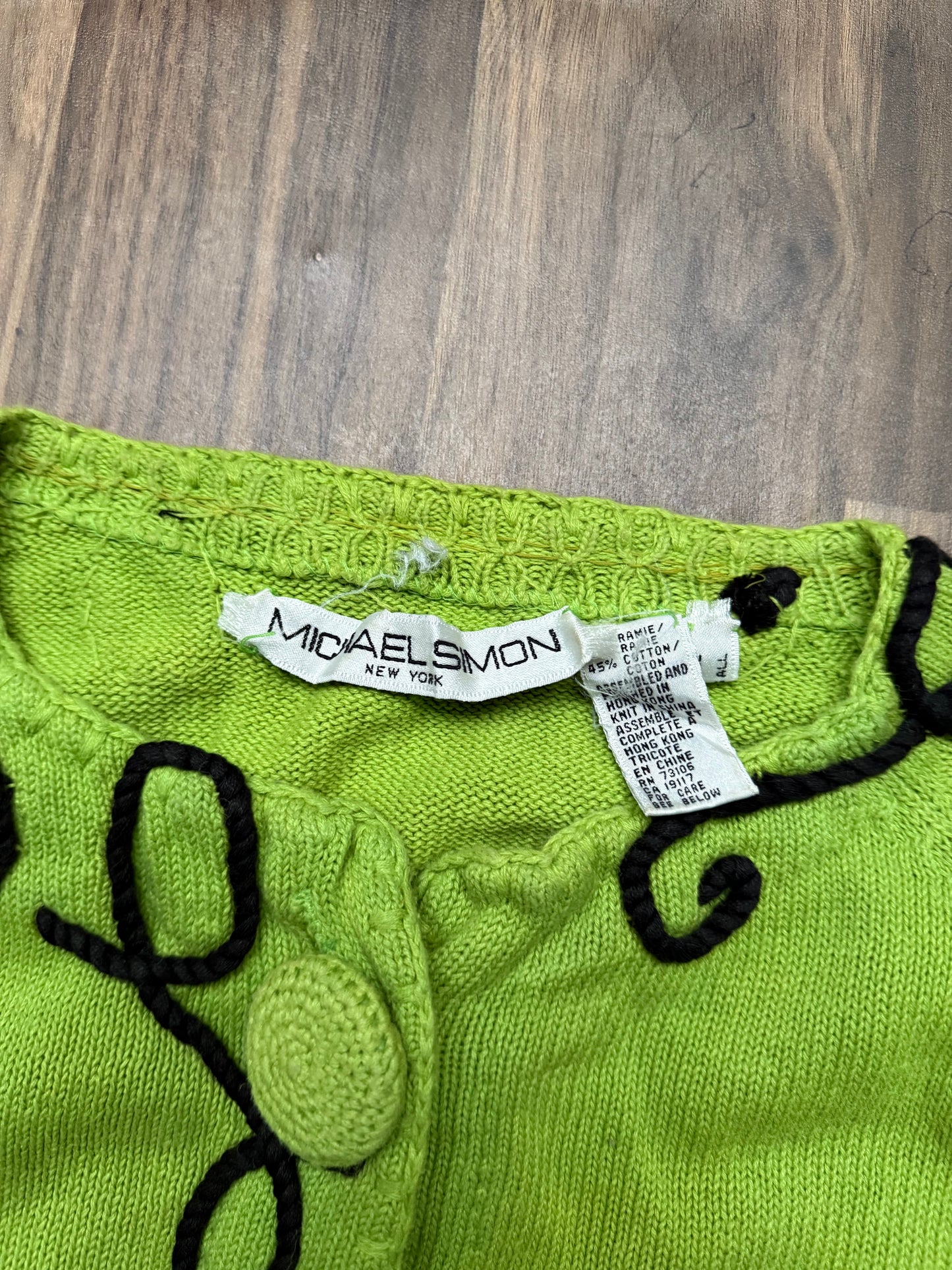 Michael Simon Woollen Sweater