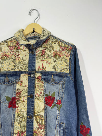 Customised tapestry patch  Denim Jacket