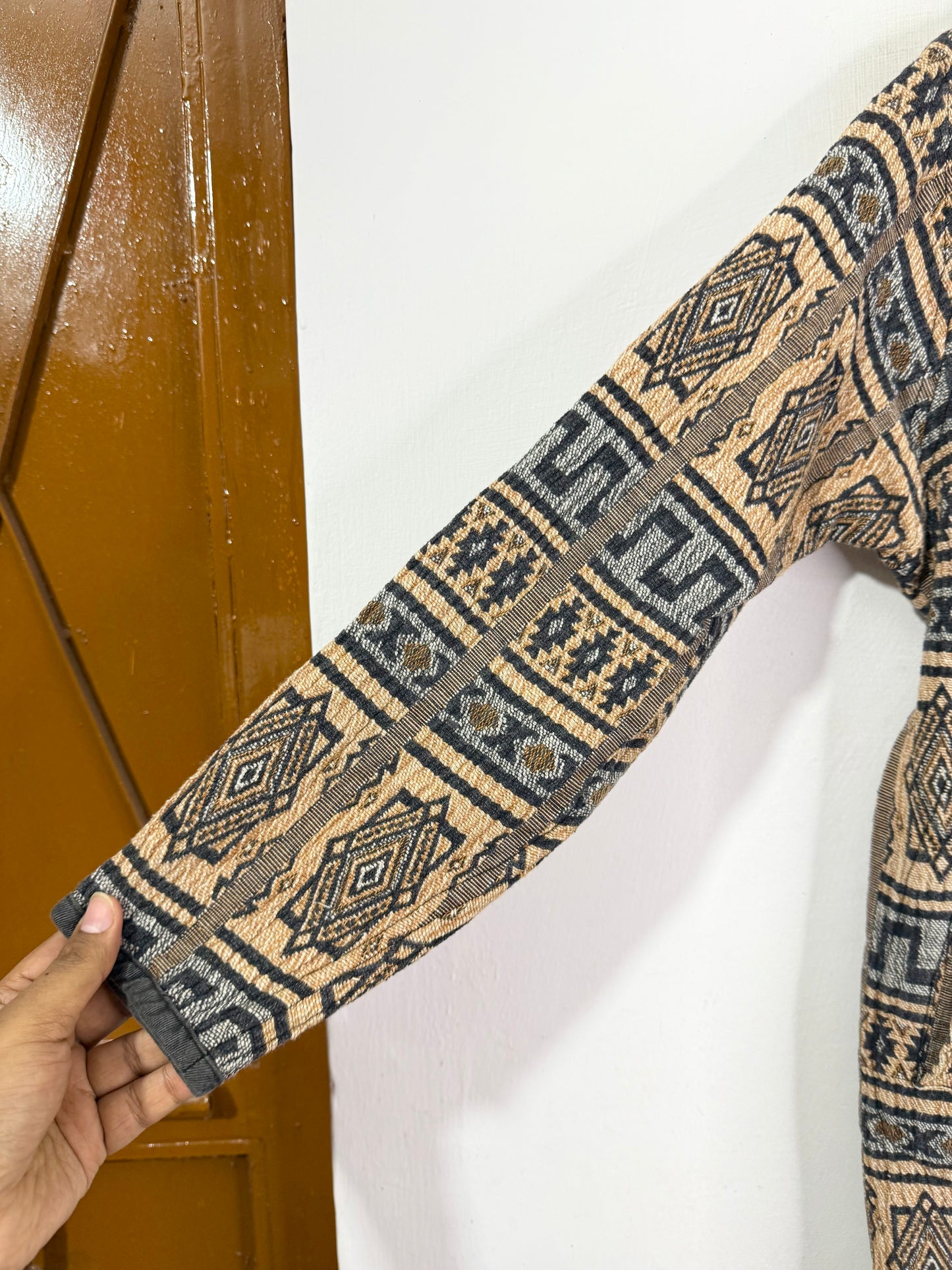 JACQUARD SHRUG Vintage Jacket