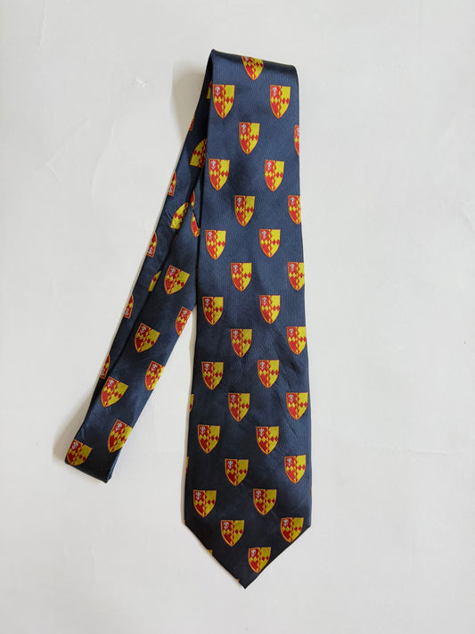 Smudge Vintage silk tie