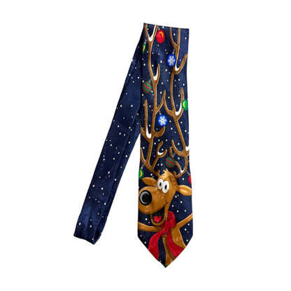 Yule the Greeting Vintage Silk Tie