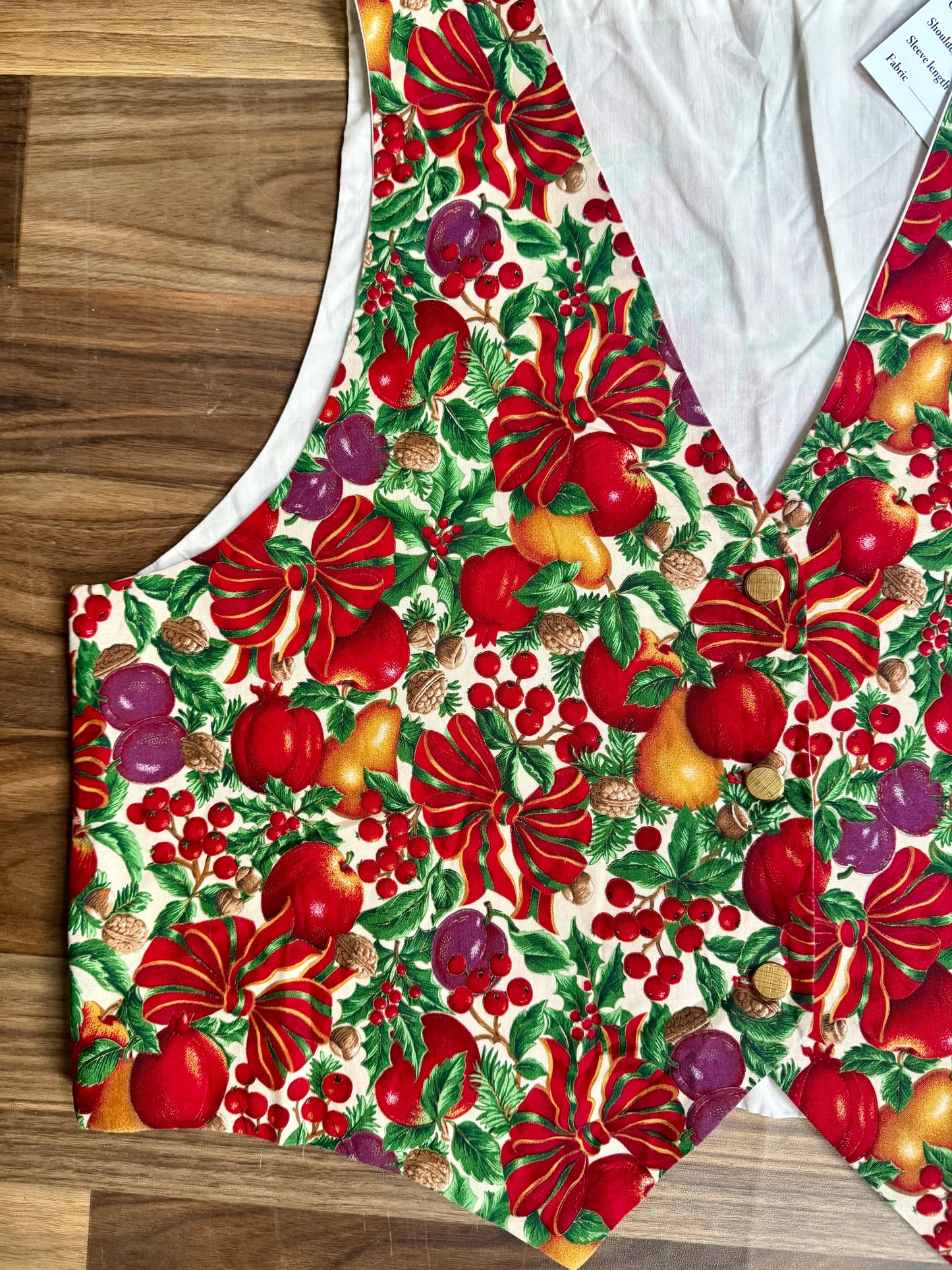 Fruit Print vest