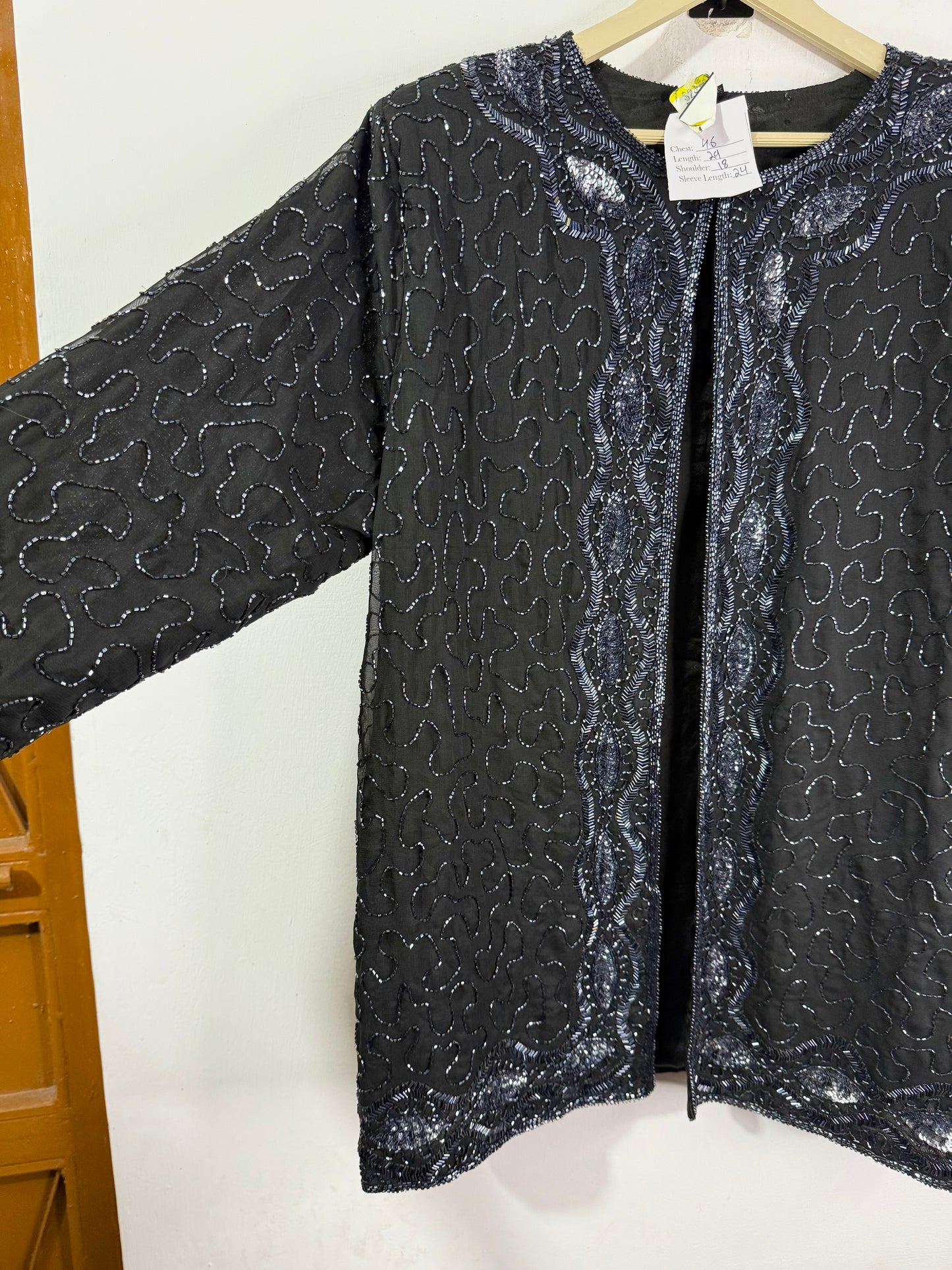 Net embroidered Vintage Jacket