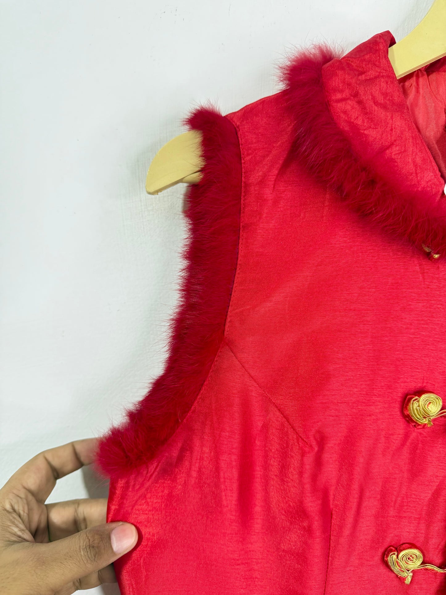 Silk Embroidered Vest
