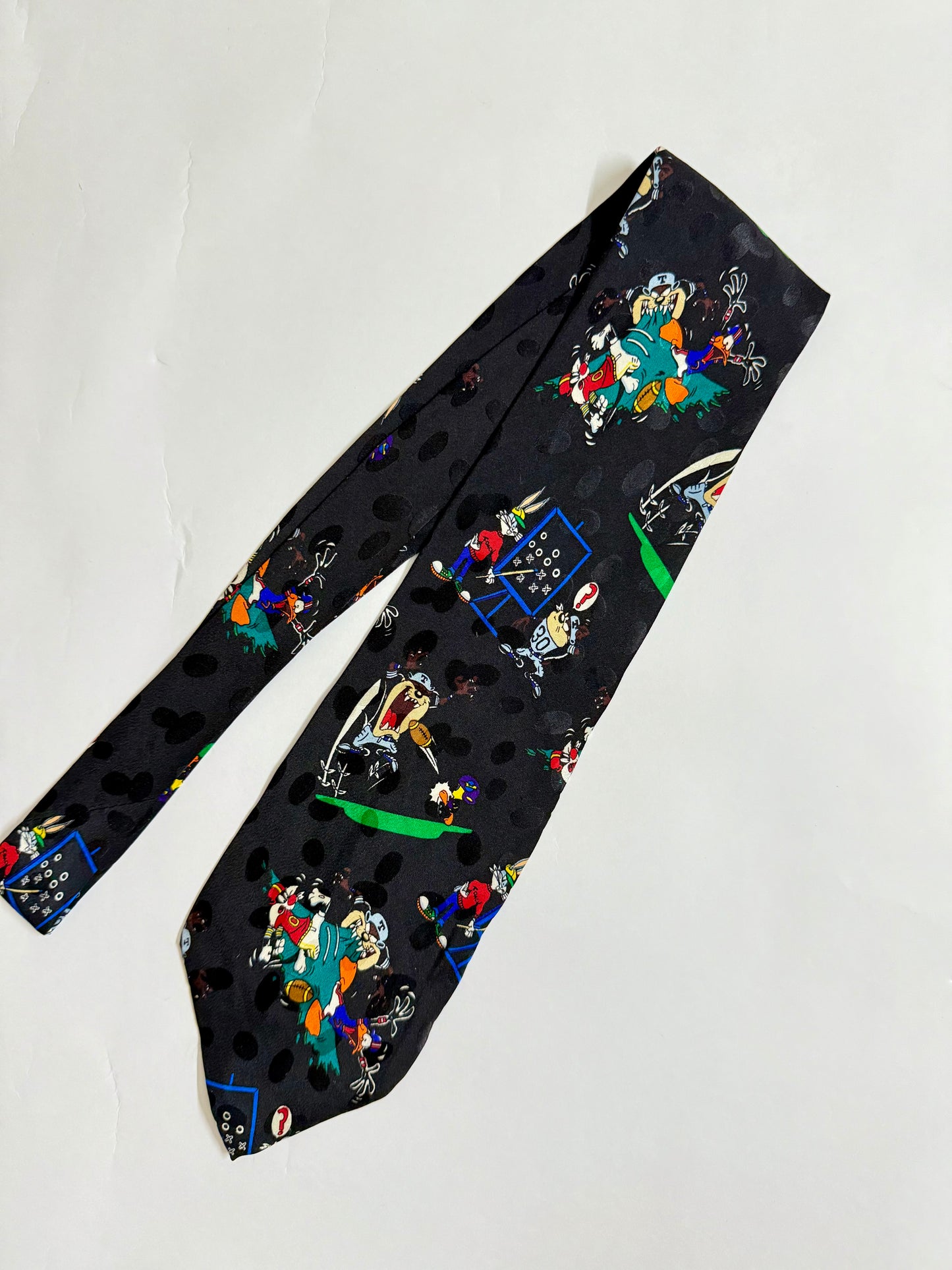 Looney Tumes Mania Vintage Silk Tie
