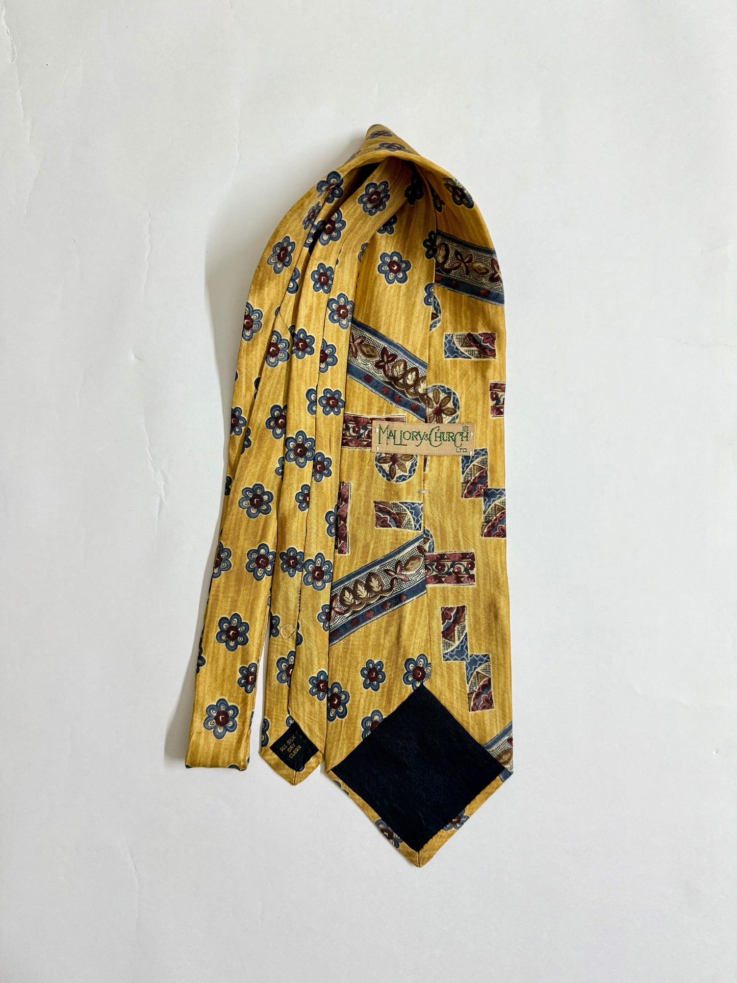 Mallory & Church Vintage Silk Tie