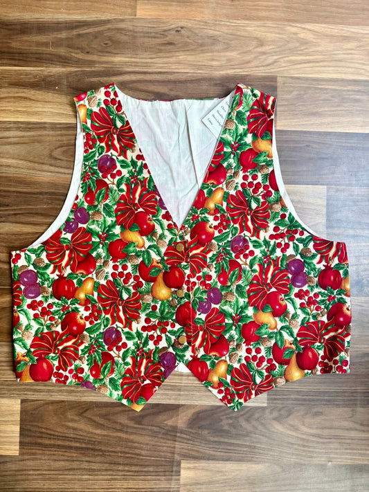 Fruit Print vest
