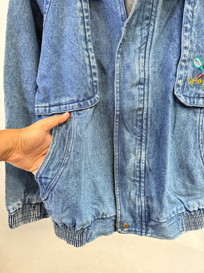 Sports Denim Jacket