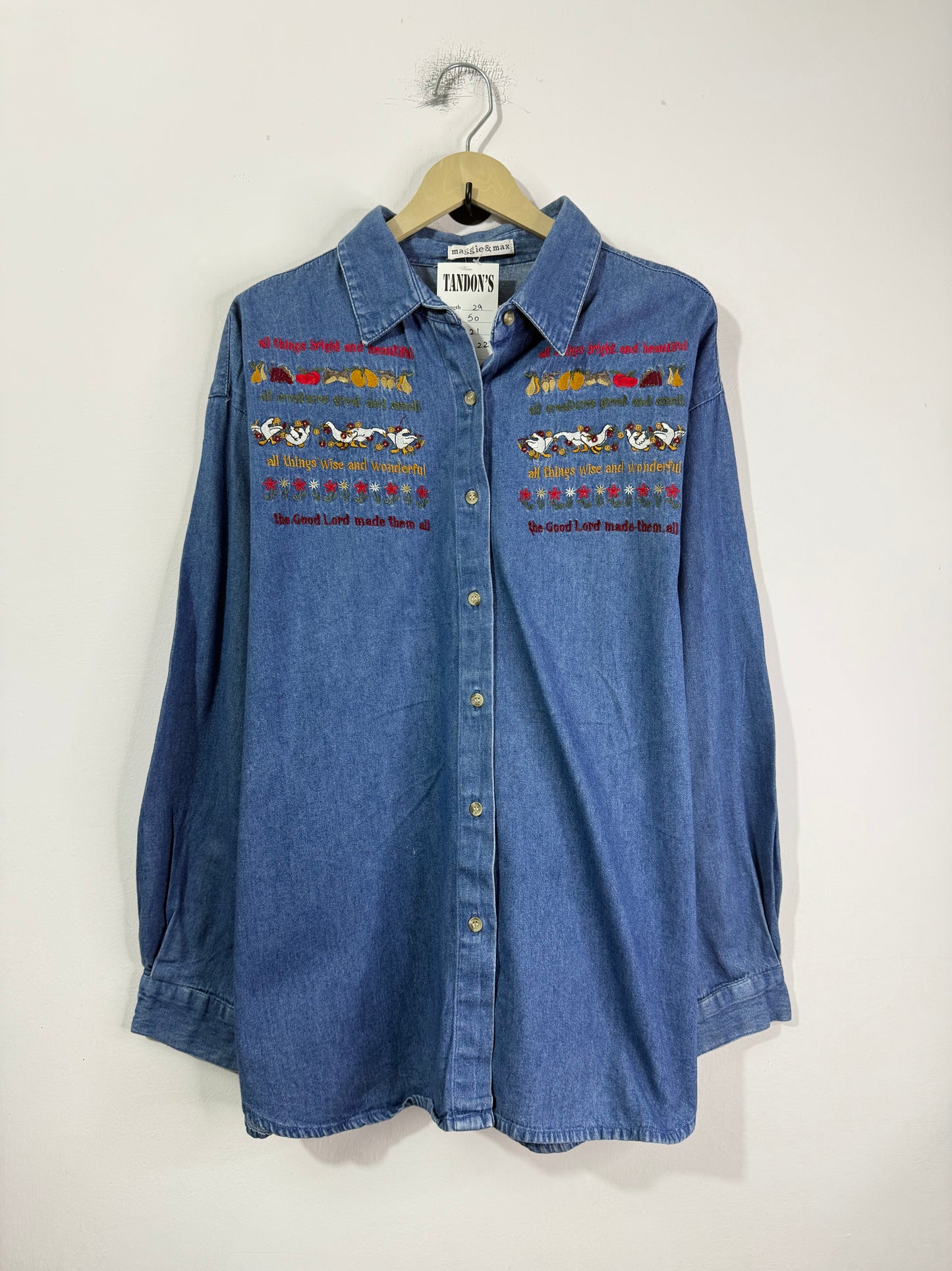 Maggie & Max  Denim Shirt