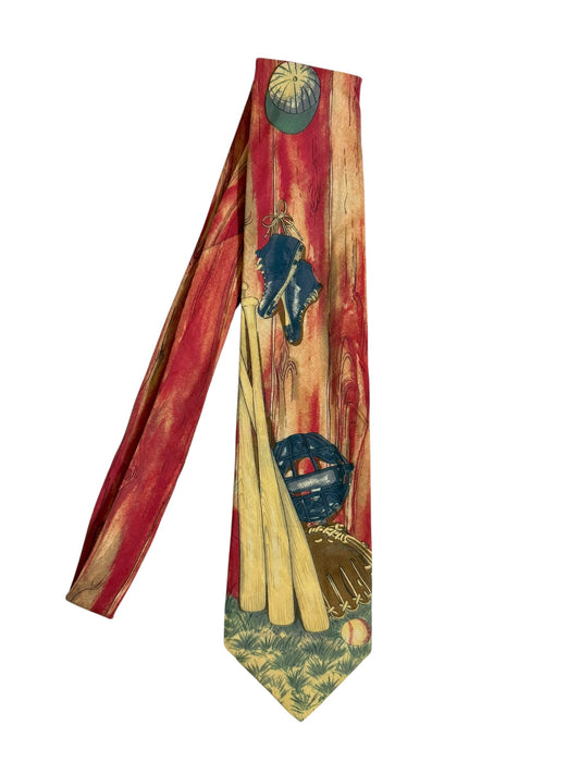 Sky Band Vintage Silk Tie