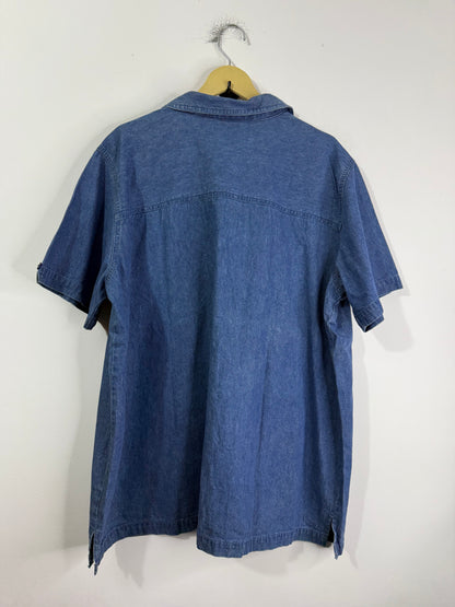 Bobbie Brookn Embroidered Denim Shirt