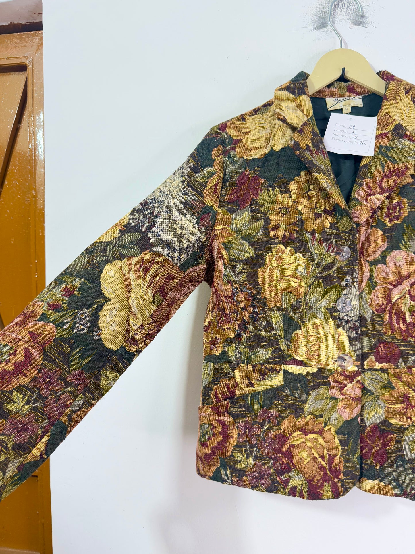 Scale tapestry Vintage Jacket