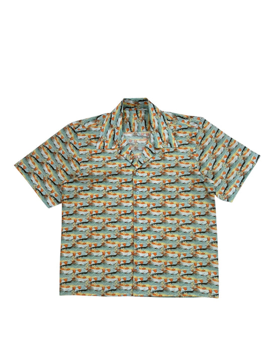 Fish print 100% Cotton shirt