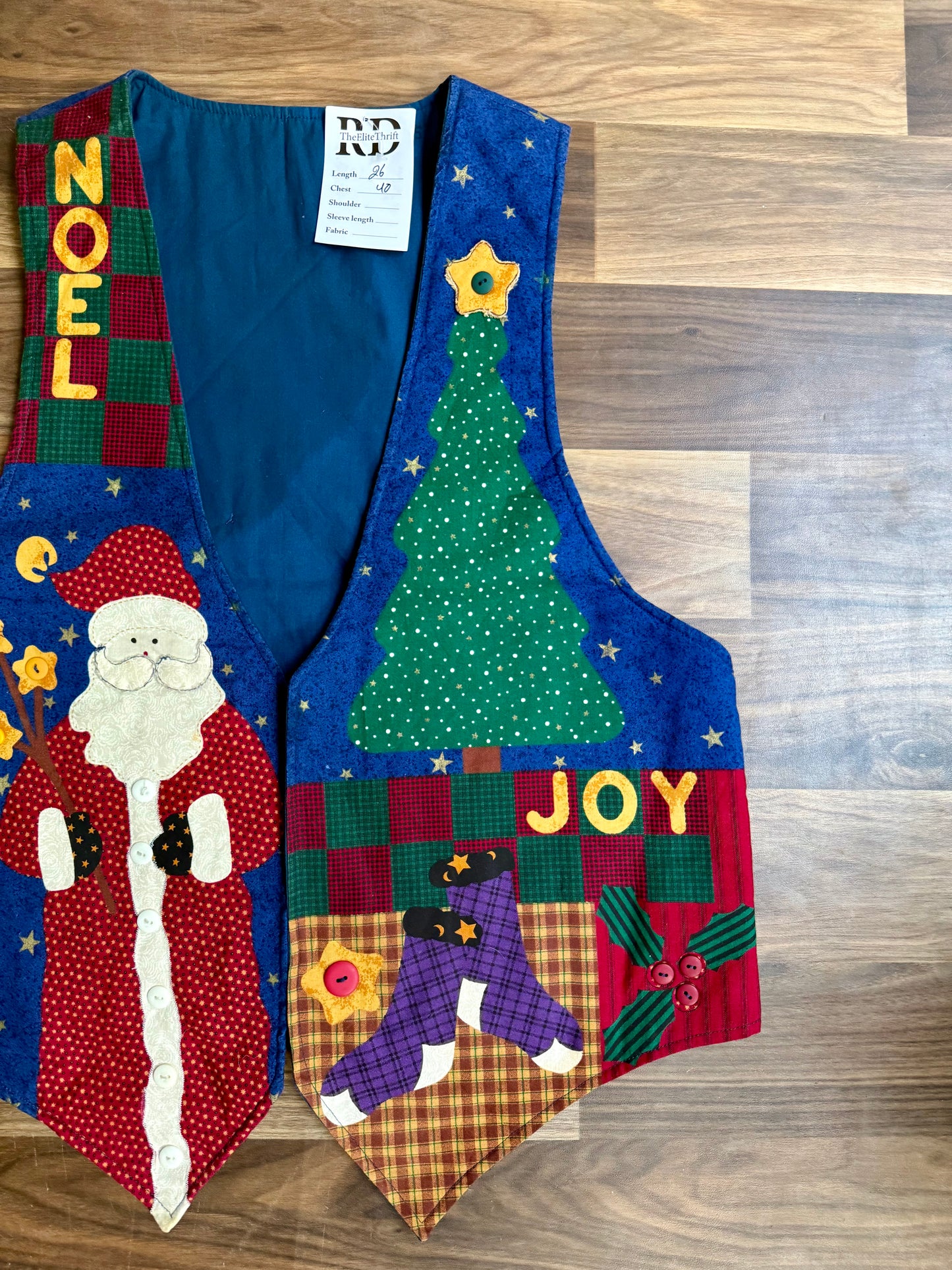 Christmas  Print vest
