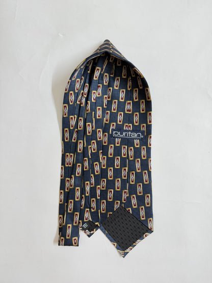 Puritan Vintage silk tie