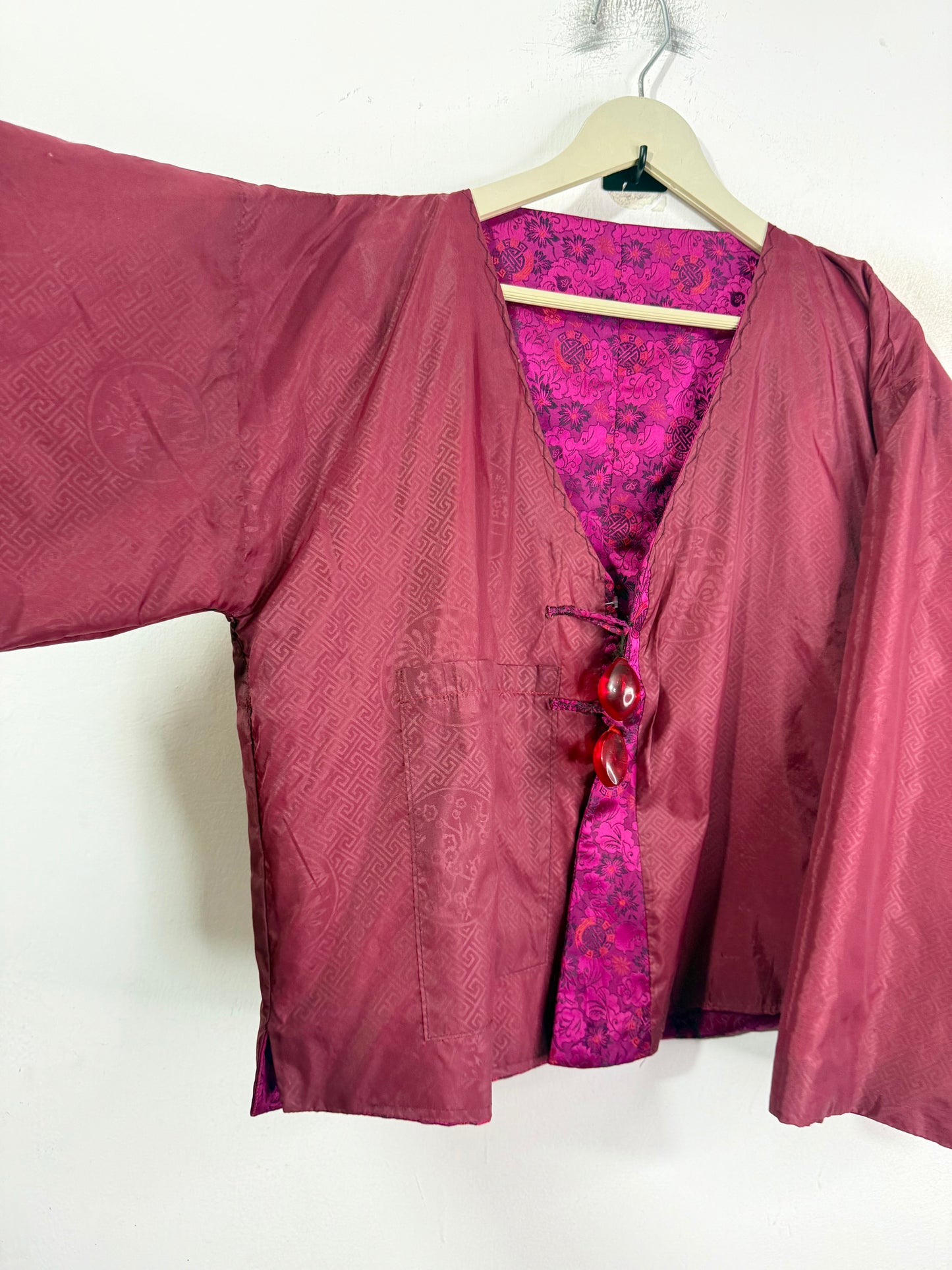 Reversible Hanbok vintage Jacket