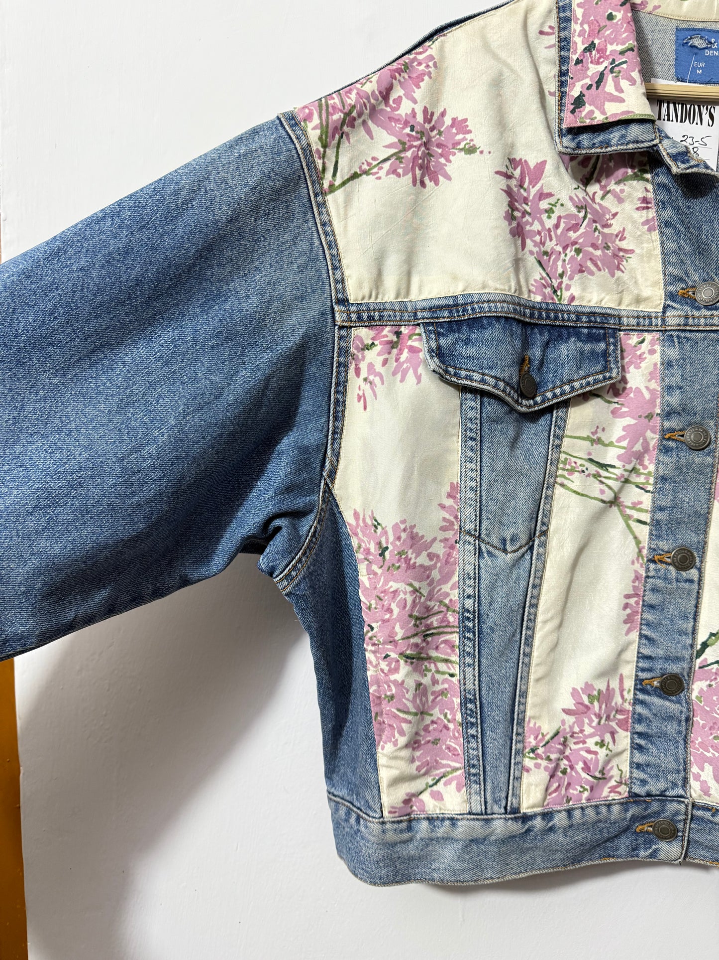 Customised patch Denim Jacket