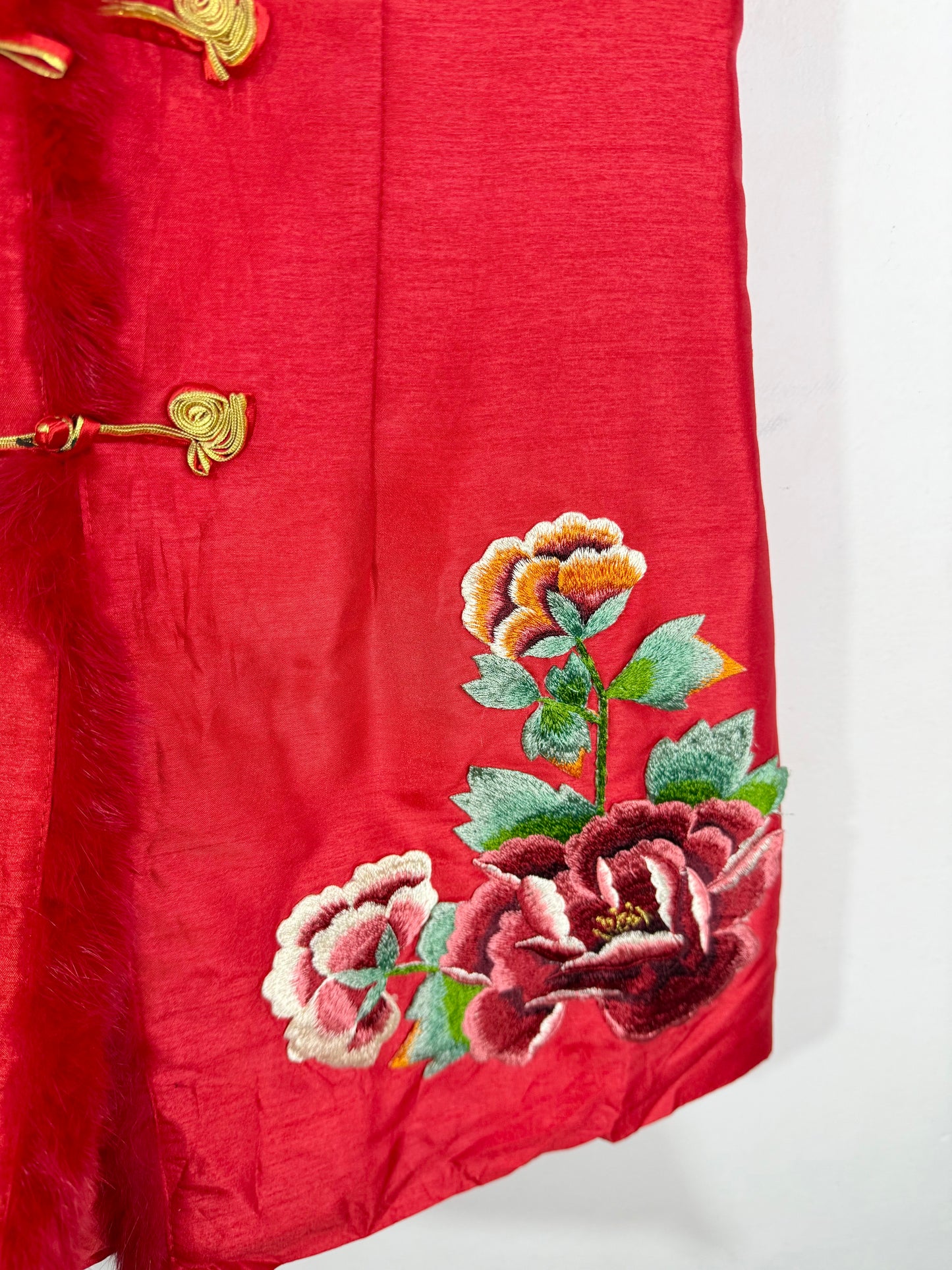 Silk Embroidered Vest