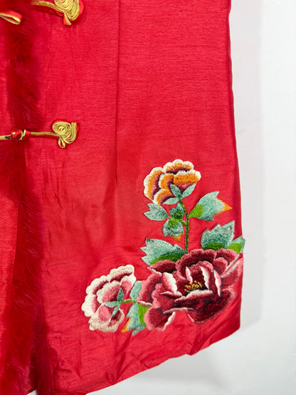 Silk Embroidered Vest