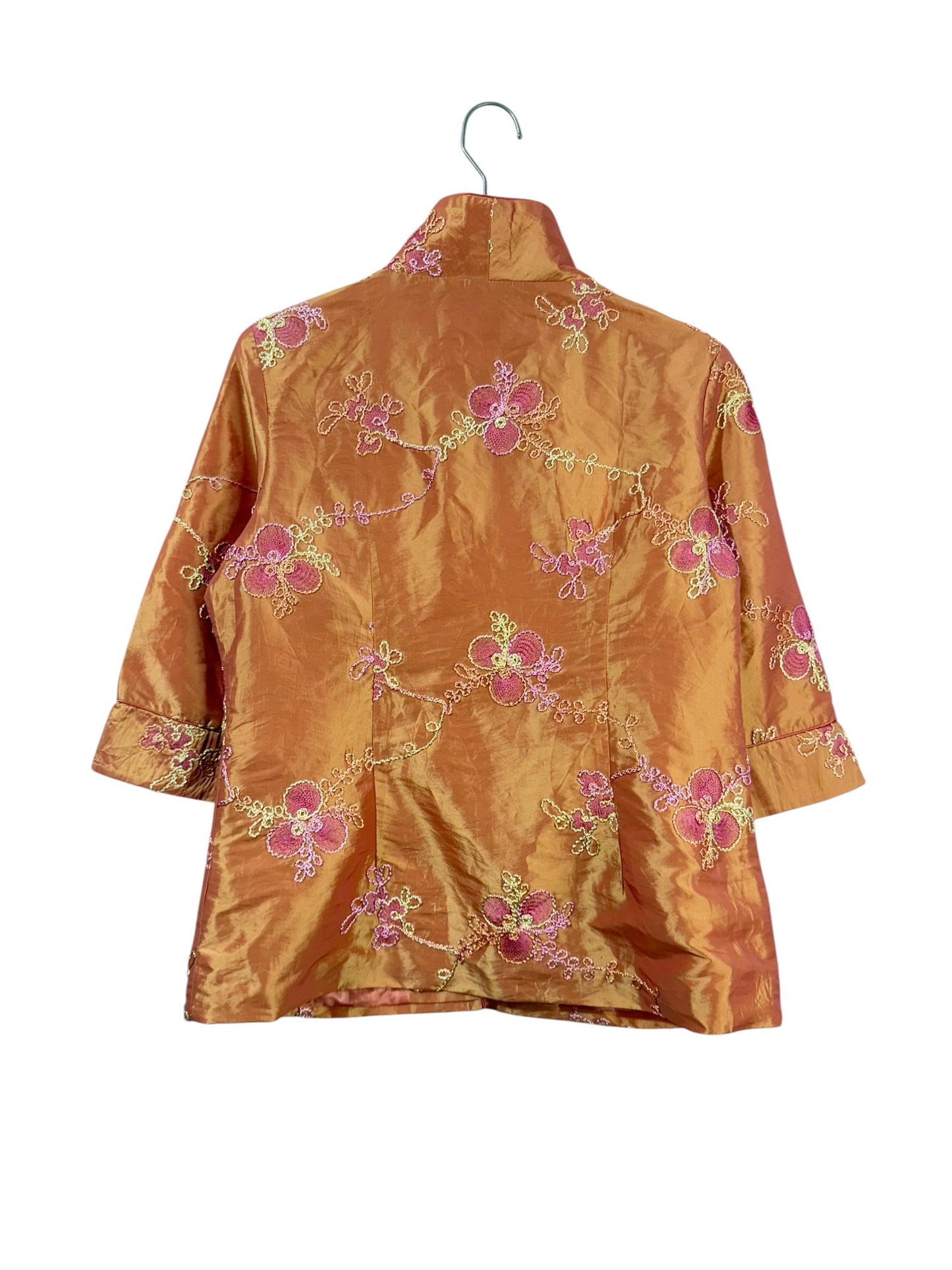 Embroidered Silk Vintage Jacket