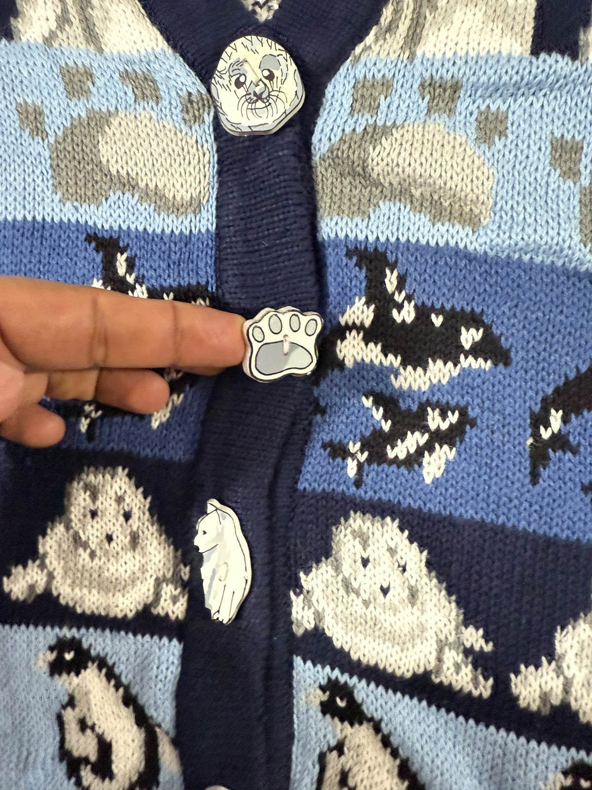 Eagles Eyes  Woolen Sweater