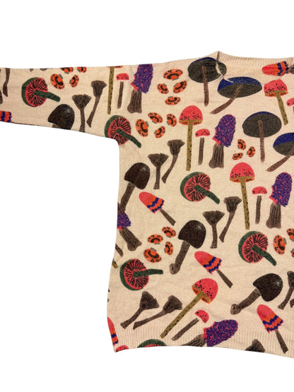 Mushroom Woolen Sweater