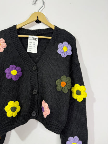 Floral Woolen Sweater