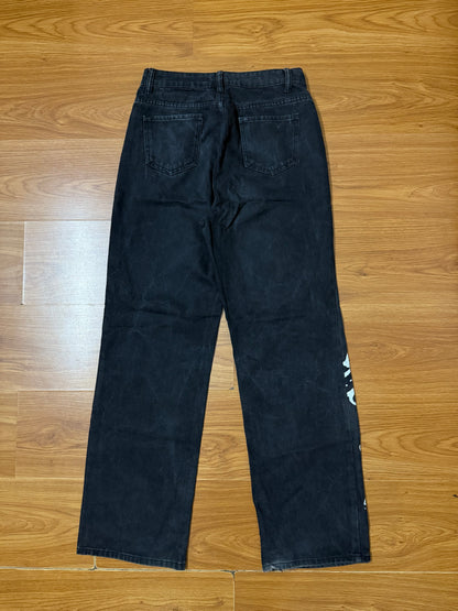Hip Hop printed  Jeans