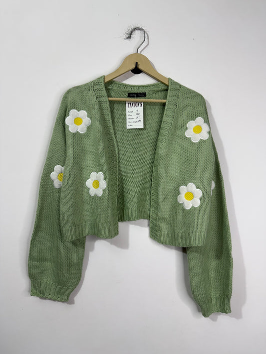 Floral Woolen Sweater