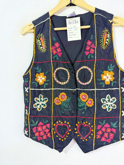 Embroidered Vest