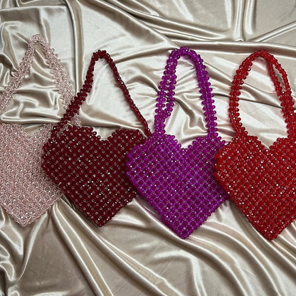 Crystal Heart bag