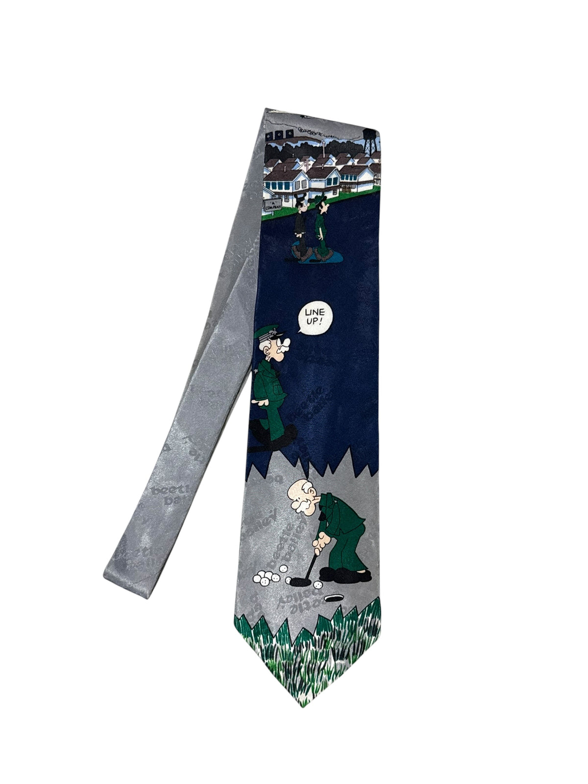 Beetle Bailey Vintage Silk Tie