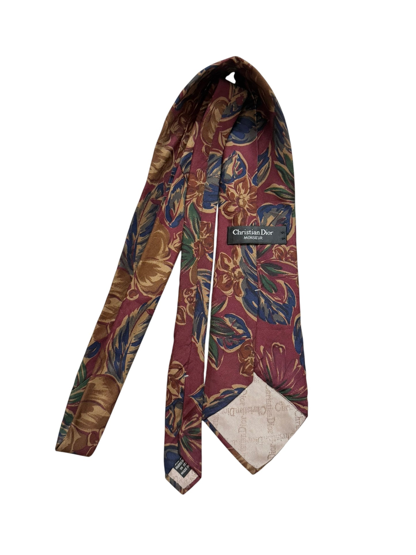 Christian Dior Vintage Silk Tie