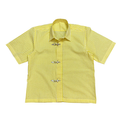 Fireman Clasp Yellow 100% Cotton Shirt