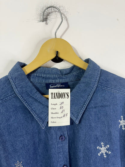 Penningtons Embroidered Denim Shirt