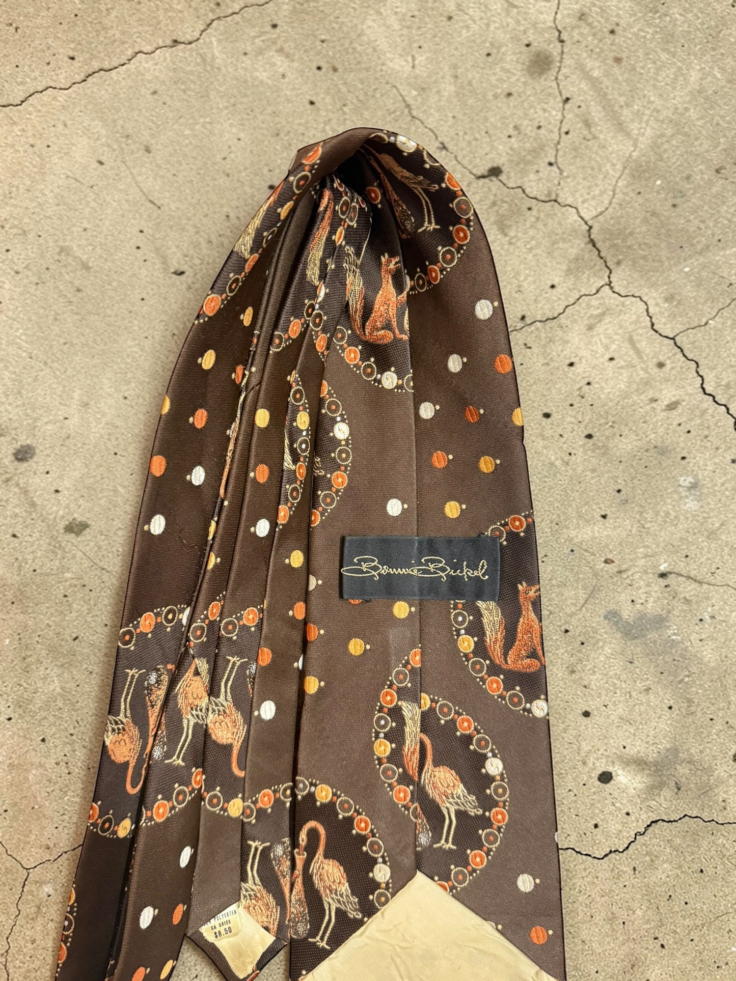 Bonnie Bickel Vintage Silk Tie