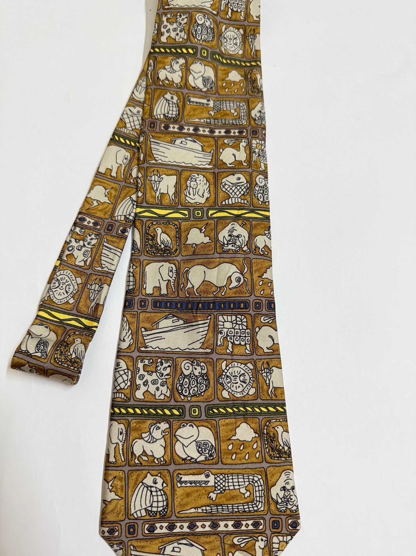 vintage silk tie