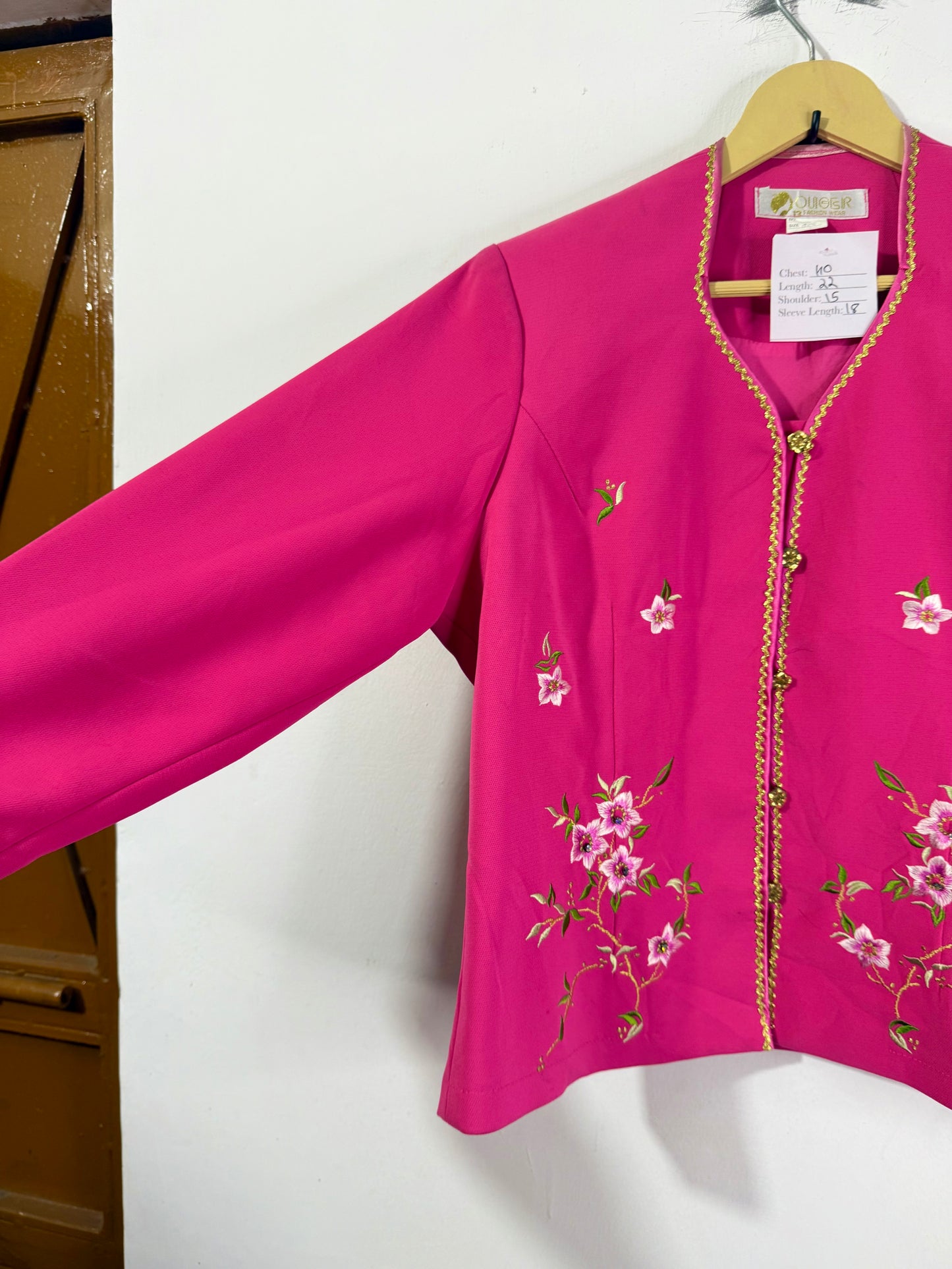 Embroidered Vintage Jacket